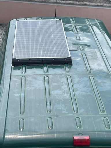 PV Platte 180W mit Spoiler